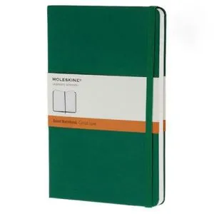 Блокнот Moleskine CLASSIC твердая обложка Large линия 240 стр oxide green 1QP060K1