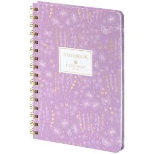 Блокнот AXENT на спирали твердая обложка А5 80 л клетка Black&White 8470-16-A, Блокноты - фото 2