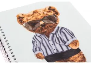 Блокнот OPTIMA Pattern 28 А5 пластиковая обложка спираль 80 листов ячейка O20832-28, Блокноты - фото 10