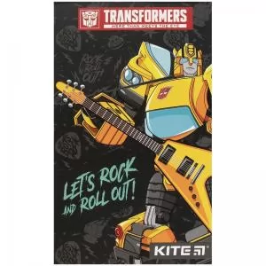 Блокнот-планшет Kite Transformers в м`якій картонній обкладинці A6 50 аркушів TF21-195 - Фото 1