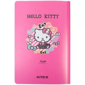 Блокнот А5+ KITE Hello Kitty HK23-460 пласт. обкл. подвійна 40 аркушів у клітинку - Фото 2