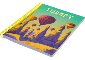 Блокнот ECONOMIX Travelling 05 А5 пластиковая обкл спираль 80 л клетка E21953-05, Блокноты - фото 4