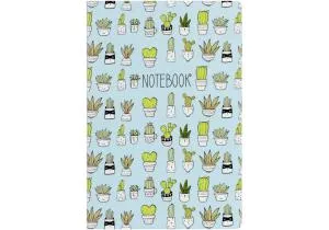 Блокнот Tropical Vibes OPTIMA A5 термобиндер 80 л клетка O20371-03, Блокноты - фото 4