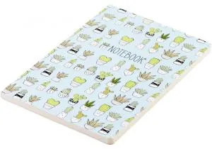 Блокнот Tropical Vibes OPTIMA A5 термобиндер 80 л клетка O20371-03, Блокноты - фото 5