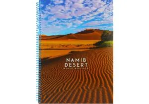 Блокнот OPTIMA World Canyon A4 200х285 пластиковая обложка ПВХ спираль 80 л клетка O20846-22, Блокноты