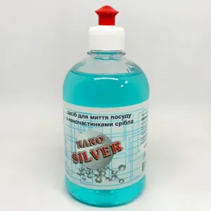 Моющее средство для посуды, 0,5л, Блюксіс NANO SILVER 0149072, Моющие и чистящие средства