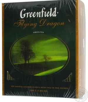 Чай зеленый Greenfield Flying Dragon 2г х 100шт gf.106442