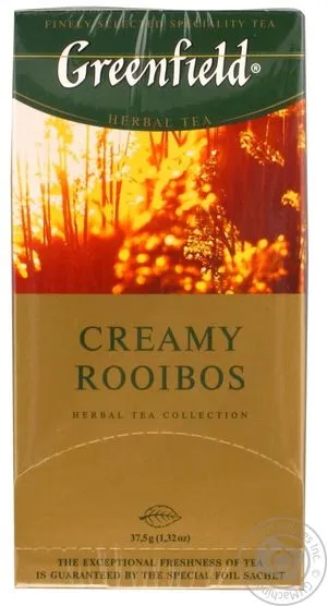 Чай травяной Greenfield Creamy Rooibos 1,5г х 25шт M.358657