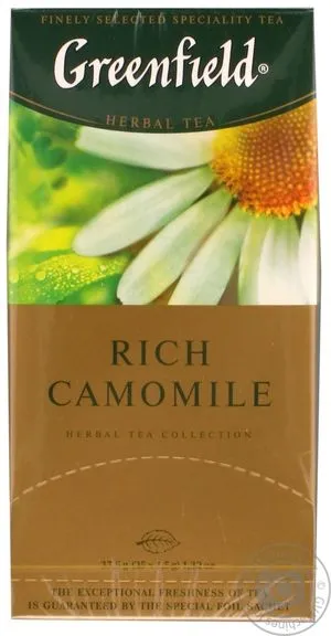 Чай травяной Greenfield Rich Camomile 1,5г х 5шт. gf.106042