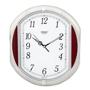Годинник Rikon 11851 SW Silver Red, Настінні годинники