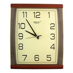 Годинник Rikon 13951 Silver Wood Brown, Настінні годинники