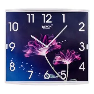 Часы Rikon 14551 PIC Pink Flower, Настенные часы