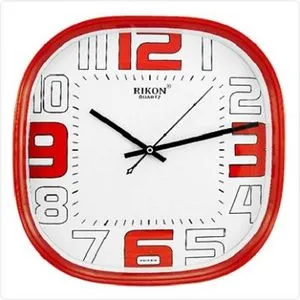 Часы Rikon 2251 Red, Настенные часы