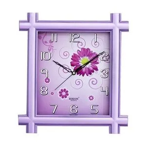 Часы Rikon 8951 Violet Flower, Настенные часы