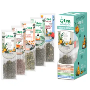 Чай ассорти Tea Moments 33.6г 2.2г 15г кадд пакет Assorted Green tea tm.04894, Чёрный