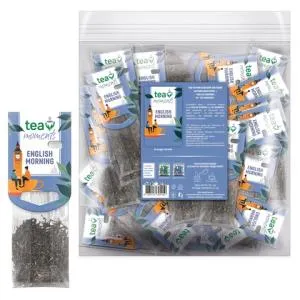 Чай черный Tea Moments 120г 2.4г 50 кадди пакет English Morning tm.05150, Чёрный