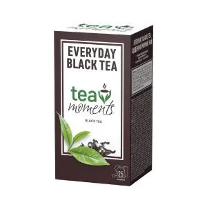 Чай черный Tea Moments 1.8г 25 сашетов Everyday Black Tea tm.00551, Чёрный