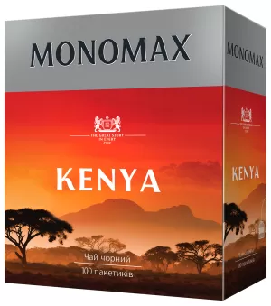 Чай чорний МОNОМАХ KENYA 2г*100 пакет mn.19950