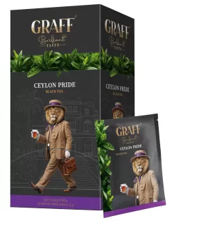 Чай черный байховый GRAFF Ceylon pride 40г сашет gr.10450