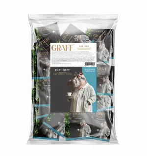 Чай чорний байховий GRAFF Earl Grey з ароматом бергамоту 90г сашет gr.11679