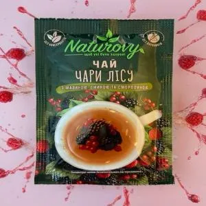 Чай-сашет Naturovy ЧАРИ ЛІСУ з малиною ожиною та смородиною 50г nt.10211, Фруктовий