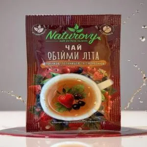 Чай-сашет Naturovy ОБЪЯТИЯ ЛЕТА с смородиной и смородиной 50г nt.10235, Фруктовый