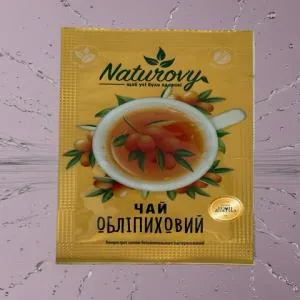 Чай-сашет Naturovy Облепиховый 50г Naturovy nt.10105, Травяной