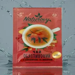 Чай-сашет Naturovy Облепиховый с шиповником и имбирем 50г nt.10044, Травяной