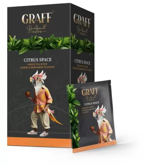 Чай зелений GRAFF Citrus space 30г сашет gr.10764