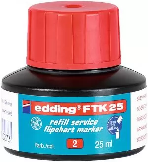 Чернила пигментные для флипчарт-маркеров Edding e-FTK25 - Фото 1