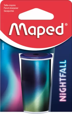 Точилка для олівців NIGHTFALL 1 отвір блістер Maped MP.046015