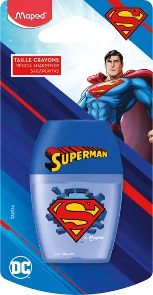 Чинка для олівців Maped SUPERMAN 1 отвір MP.034034, Точилки