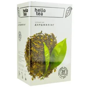 Чорний чай Hello Tea Дарджилінг фільтр-пак 20 шт hellotea.0001, Чорний чай - фото 2