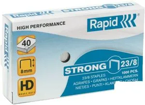 Скобы Strong №23 1M Rapid 24869