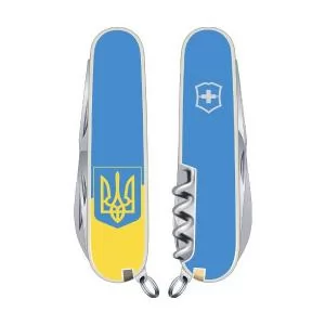 Складной нож Victorinox CLIMBER UKRAINE 1.3703.7R3 - Фото 1