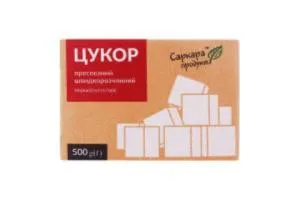 Сахар прессованный Саркара 500г коробка 15002, Сахар