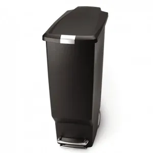 Урна Atma Slim 40л с педалью пластик CW1361, Контейнери та урни - фото 1