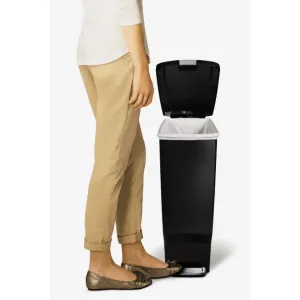 Урна Atma Slim 40л с педалью пластик CW1361, Контейнери та урни - фото 2