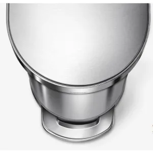 Урна Atma Slim 45л Урна з педаллю сатин FPP мішки N CW2044, Контейнери та урни