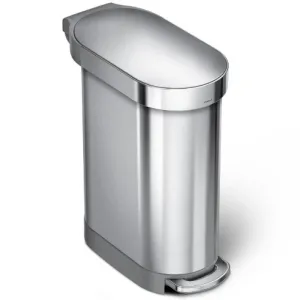Урна Atma Slim 45л Урна з педаллю сатин FPP мішки N CW2044, Контейнери та урни - фото 5