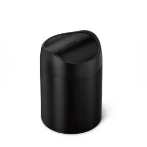 Урна ATMA Mini 1.5 л чорна нержавіюча сталь CW2100, Контейнери та урни - фото 2