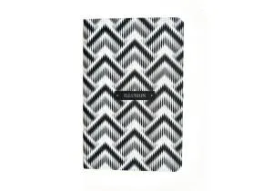 Ділова записна книжка OPTIMA Rainbow А5 тверда обкладинка текстиль гумка блок осередок O27190-03, Записні книжки