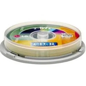 Диск CD-R 700Mb 52х Cake 10 d.33399.076 Mix