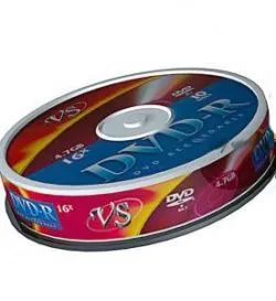 Диск DVD-R 4.7 Gb 16х Cake10 d.53399.083 Mix