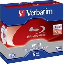 Диск Verbatim Blu-Ray 25Gb 2 Case 5 d.43615 - Фото 3