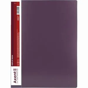 Дисплей-книга на 100 файлов Axent A4 1200-A, Папки с файлами - фото 4