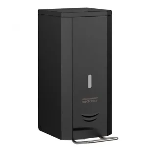 Дозатор Atma рідкий ліктьовий 1.5л чорний нержавіючий DJSP036B, Дозатори для рідкого мила