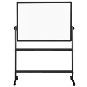 Доска Deli мобильная двухсторонняя магнитно-маркерная 900х1200мм 7882, Доски для маркера и мела