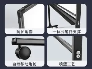 Доска Deli оборотная двухсторонняя магнитно-маркерная 900х1200мм 50105, Доски для маркера и мела - фото 5