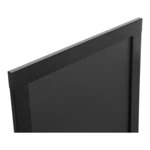 Доска для мела Buromax 85х50 см одинарная черная рамка BM.0060, Доски для маркера и мела - фото 5
